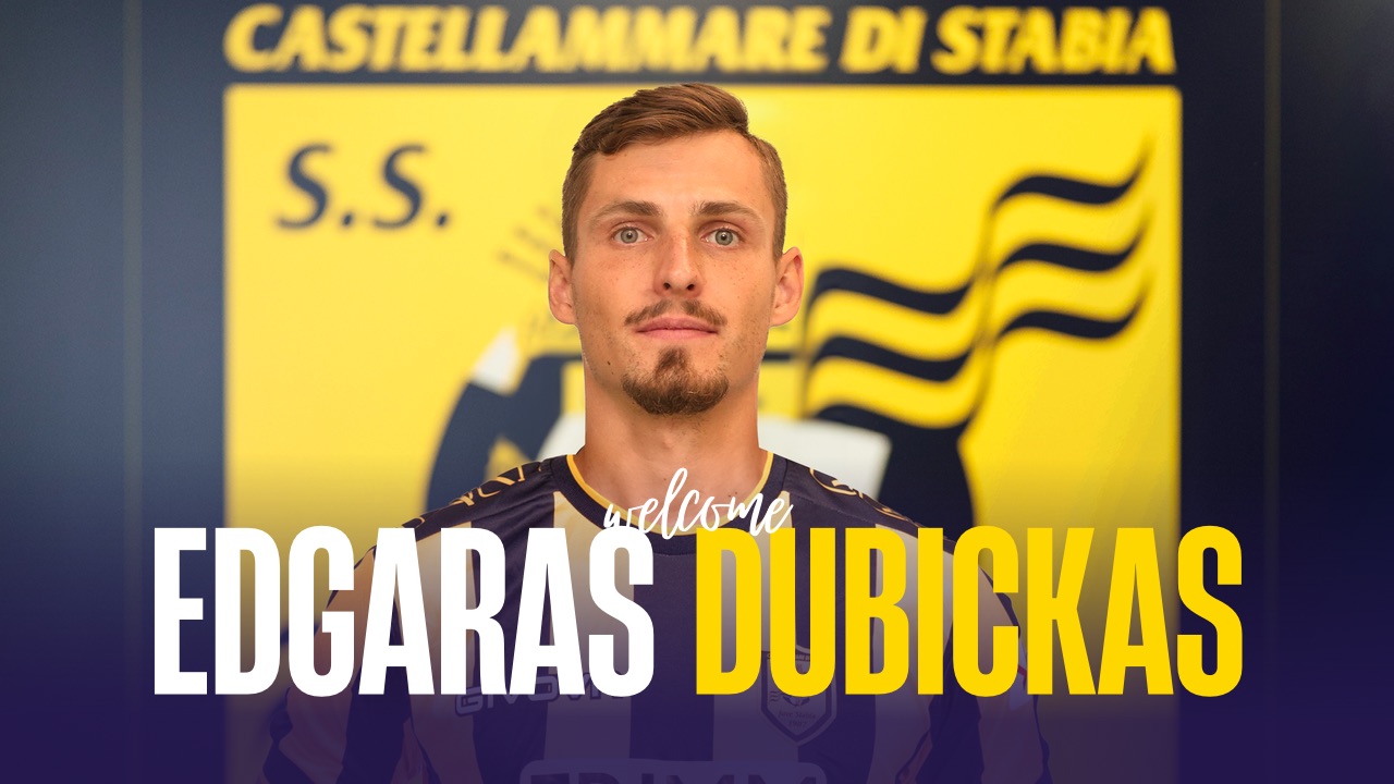 Ufficiale: Edgaras Dubickas è un calciatore della Juve Stabia